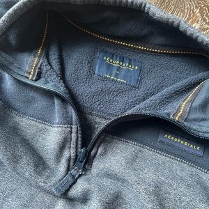 Men’s Navy Aeropostale Quarter Zip Sweatshirt